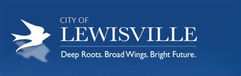 city of lewisville website.